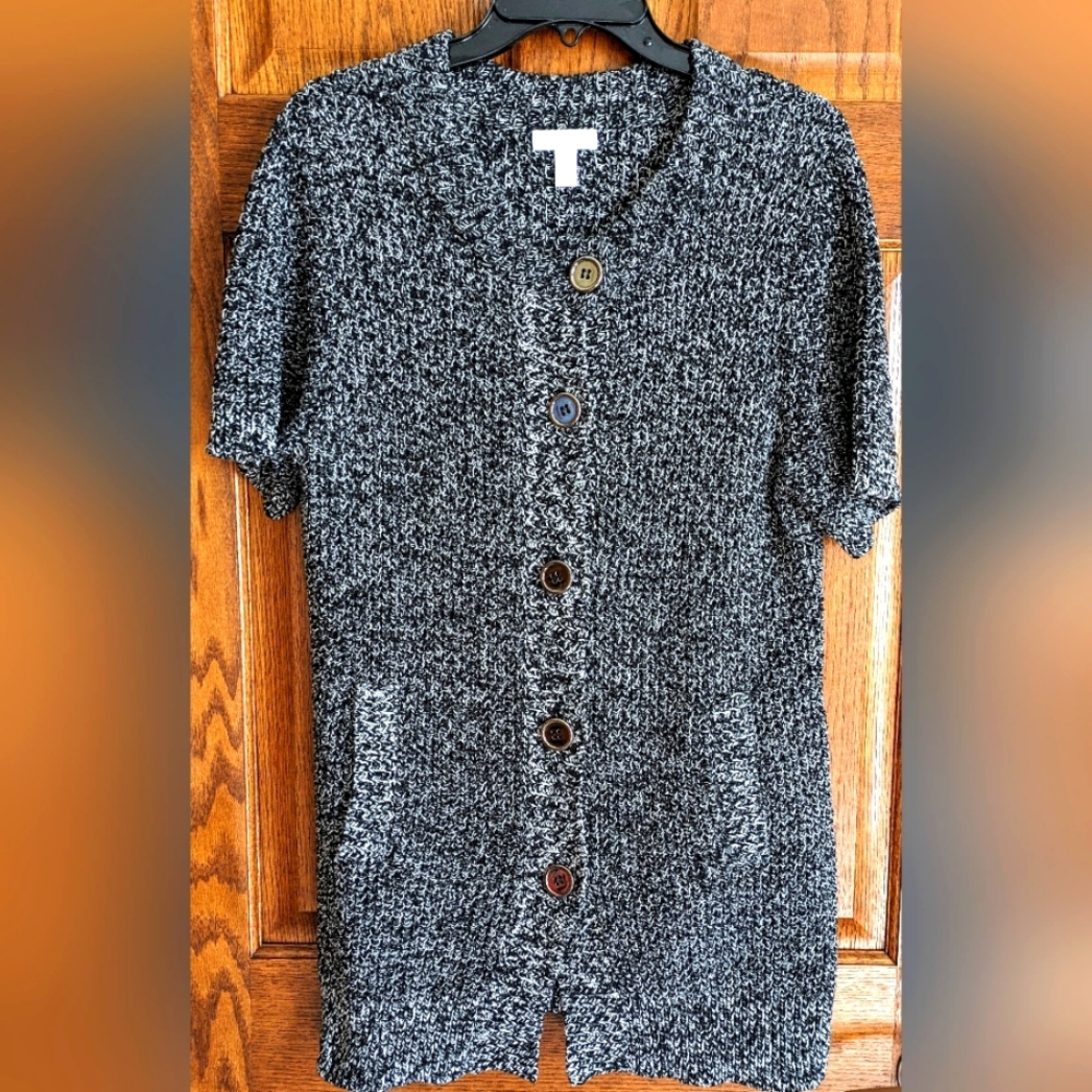 Charter Club Tunic Length Cardigan Size L